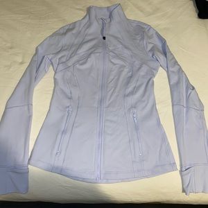 Lululemon define luon jacket pastel blue size 6 only worn once!